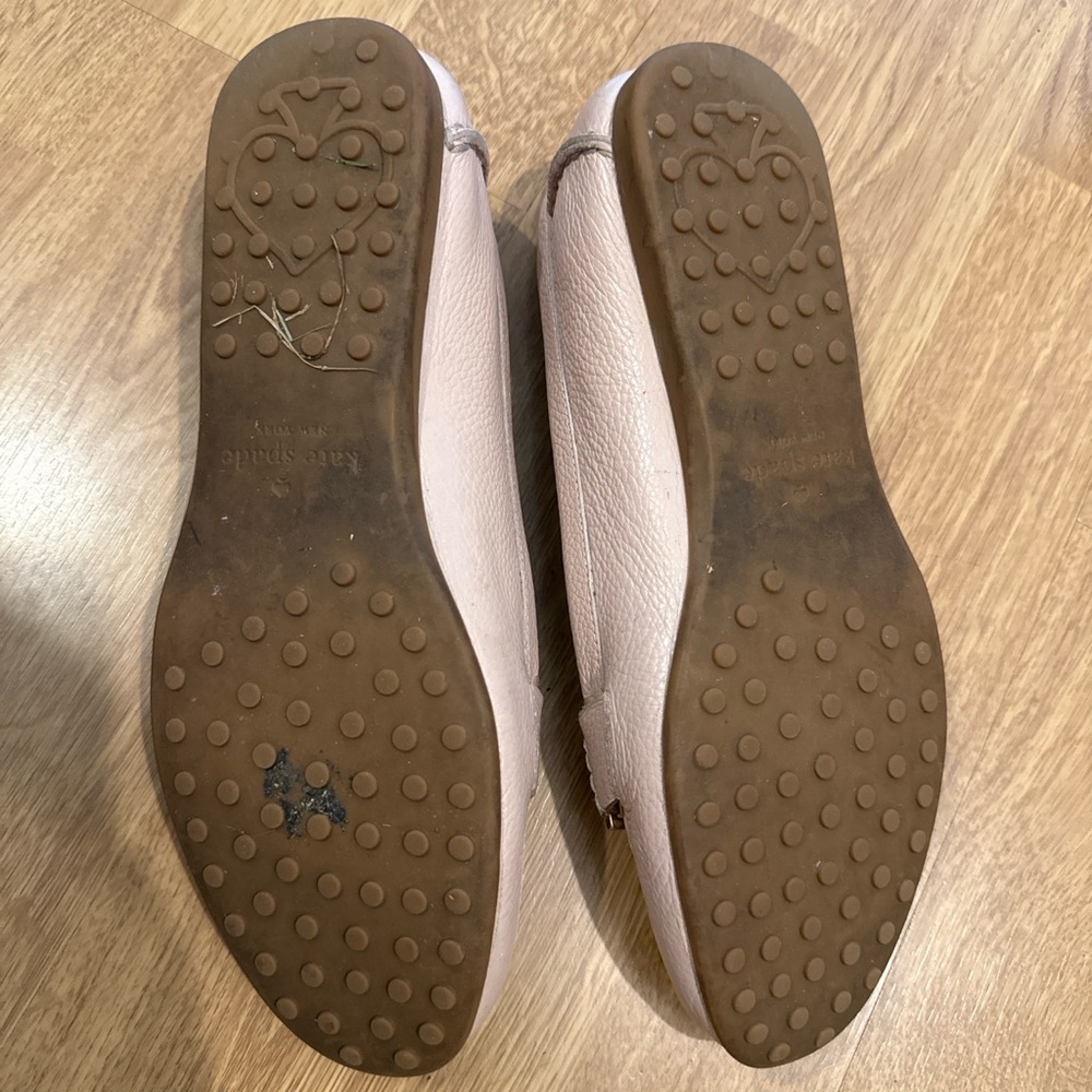 Kate Spade Women's Pink Loafers - Picture 2 of 4